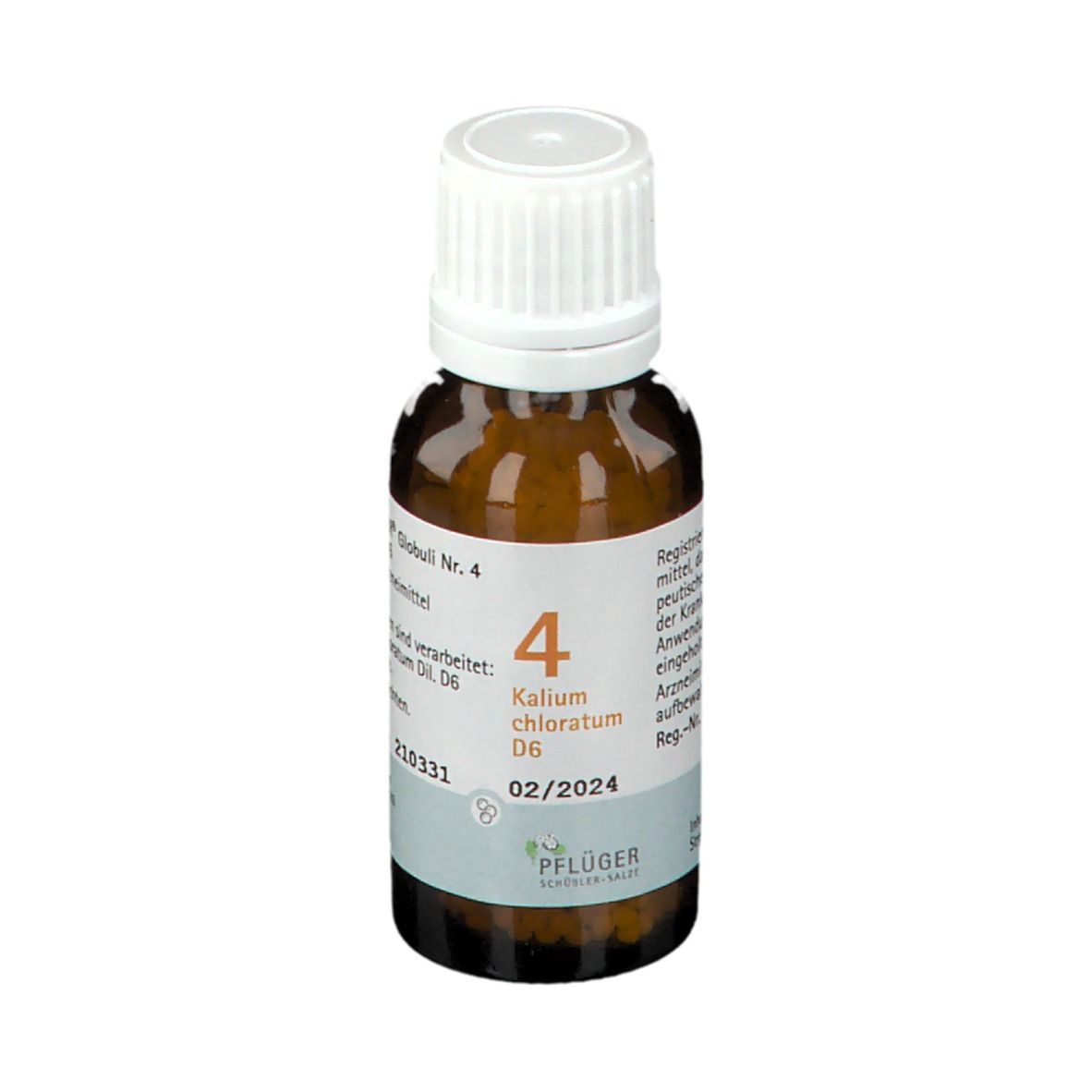 PFLÜGER Nr. 4 Kalium chloratum D 6
