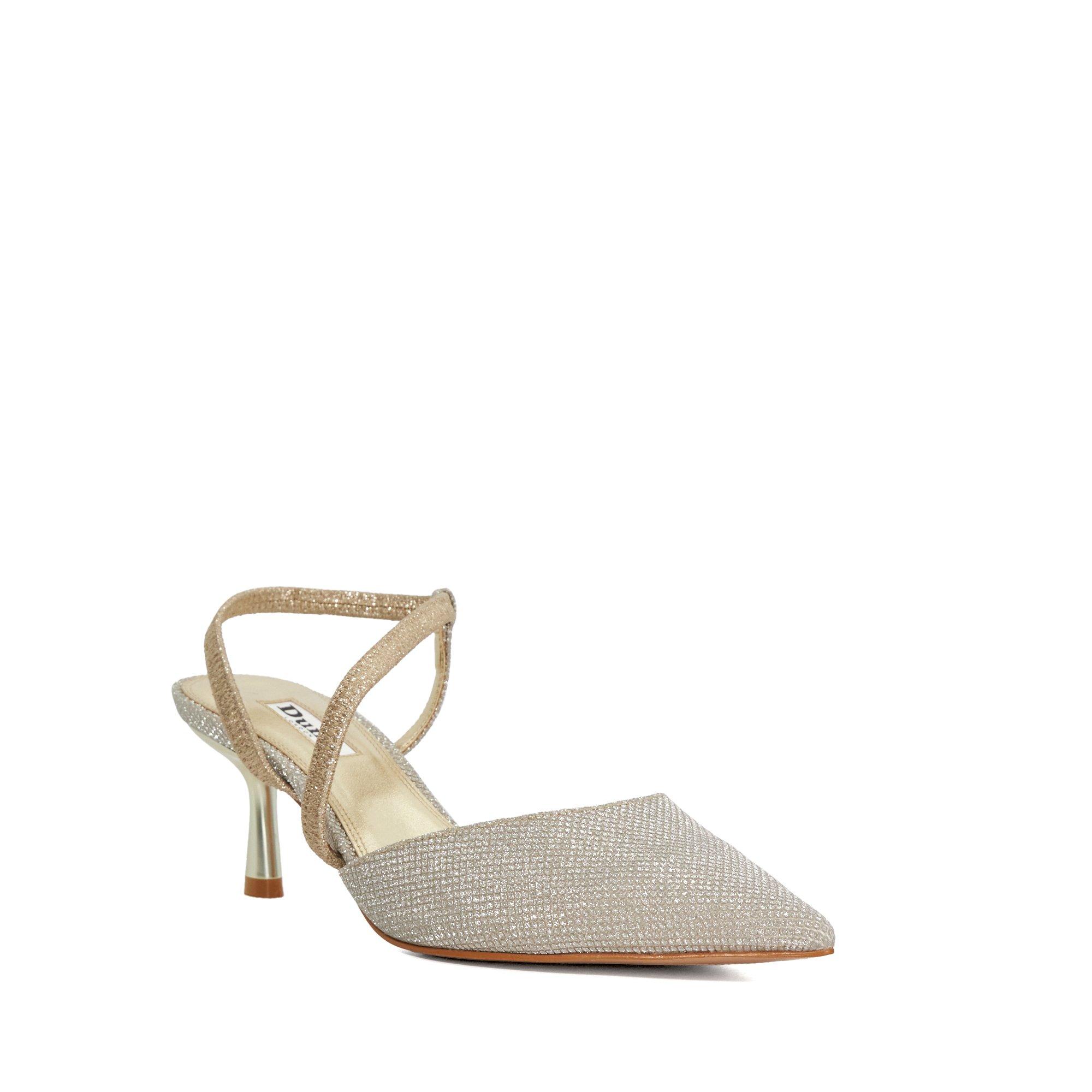 Dune London Citrus Leather Court Shoes