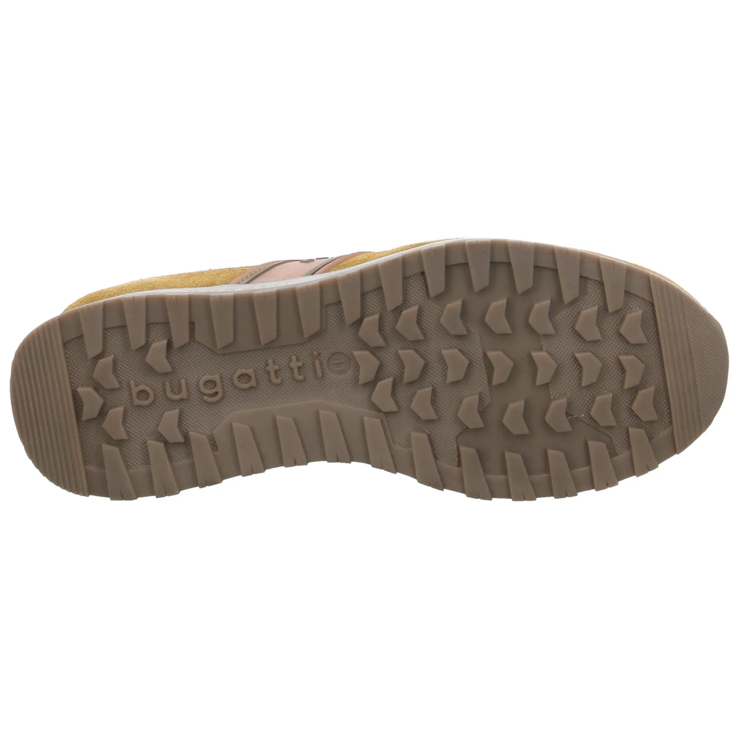 BUGATTI SHOES Halbschuhe Sneaker Cognac Leder