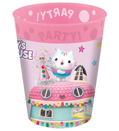 Decorata Party Plastikbecher - 4er-Pack - 250 ml - Gabby's Dollh