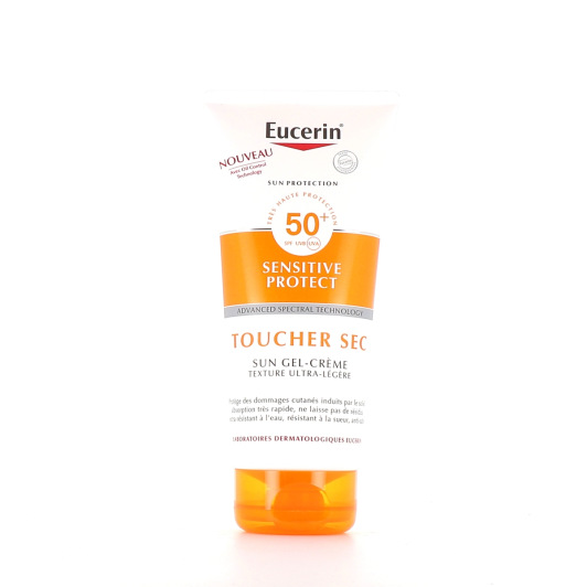 Gel-crème solaire toucher sec Eucerin Sun Sensitive