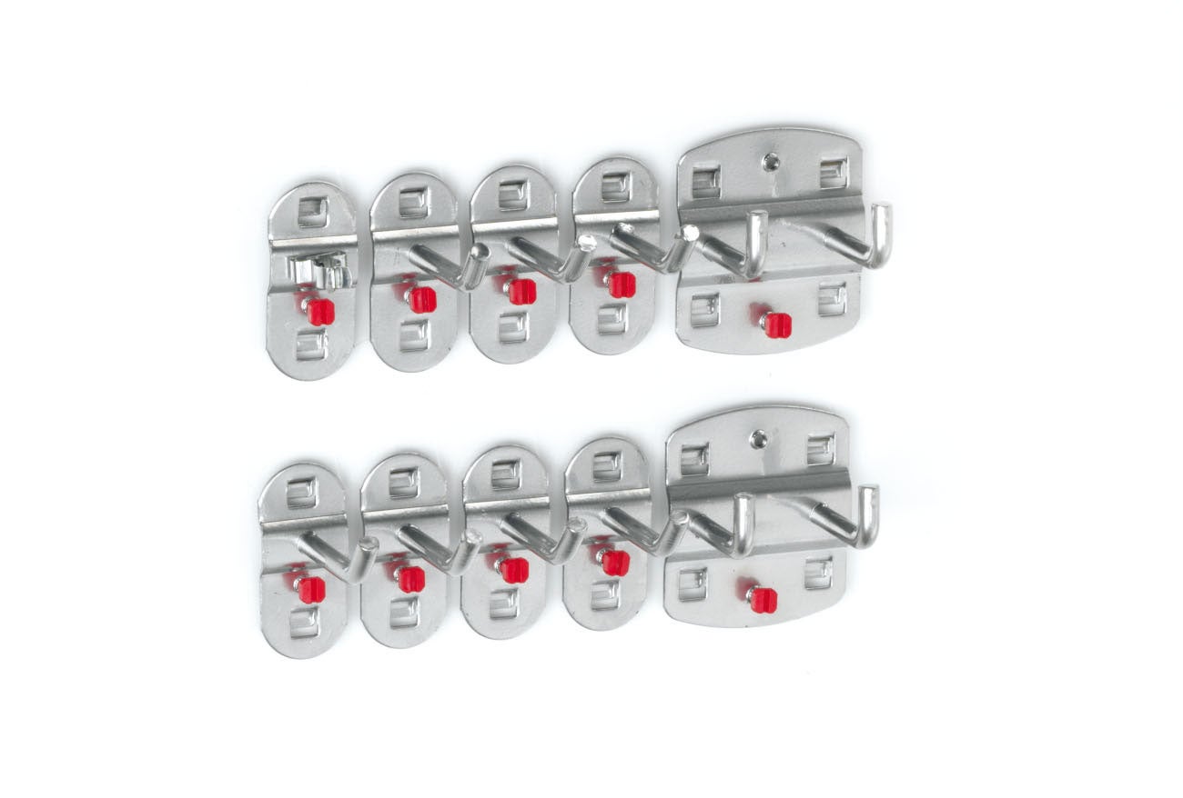 Kappes® RasterPlan gereedschapshouders assortiment, 10-delig, aluminiumkleur