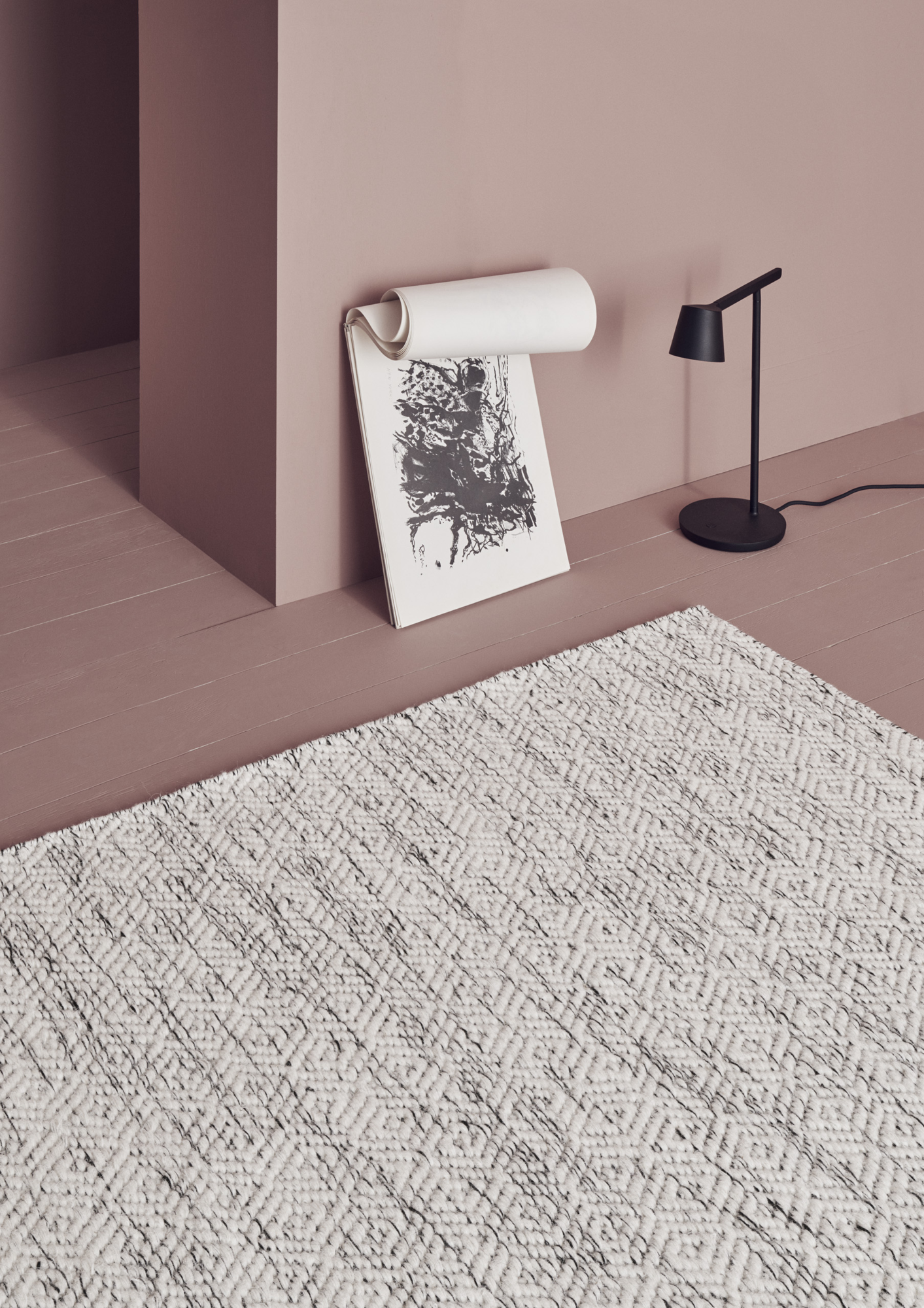 Vloerkleed Nyoko 170x240 wit