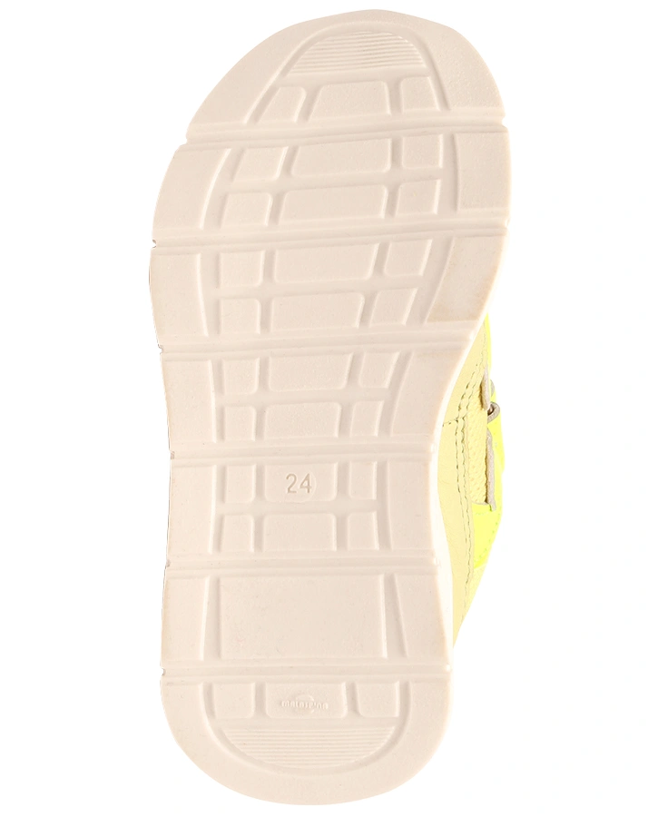 Sneaker PAN hoch in gelb