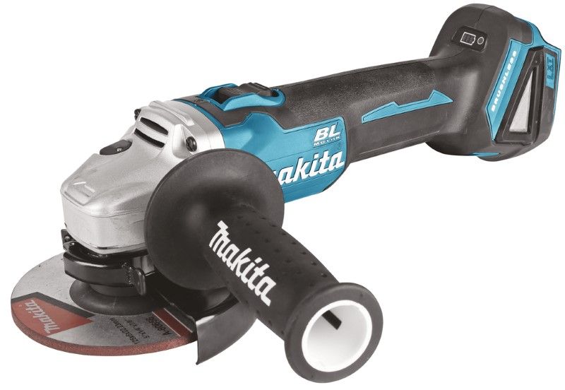 Makita DGA504Z 18V Li-ion accu haakse slijper body - 125mm - koolborstelloos
