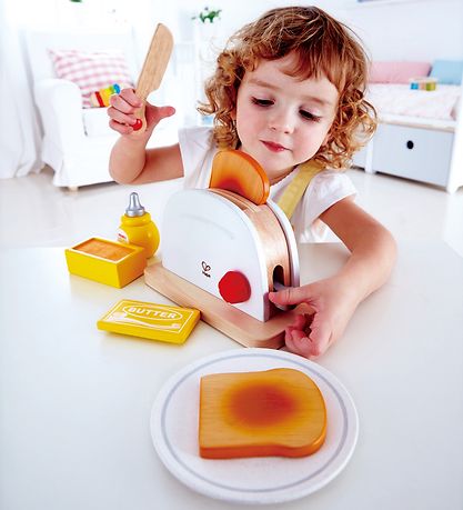 Hape Spielset - 7 Teile - Toaster
