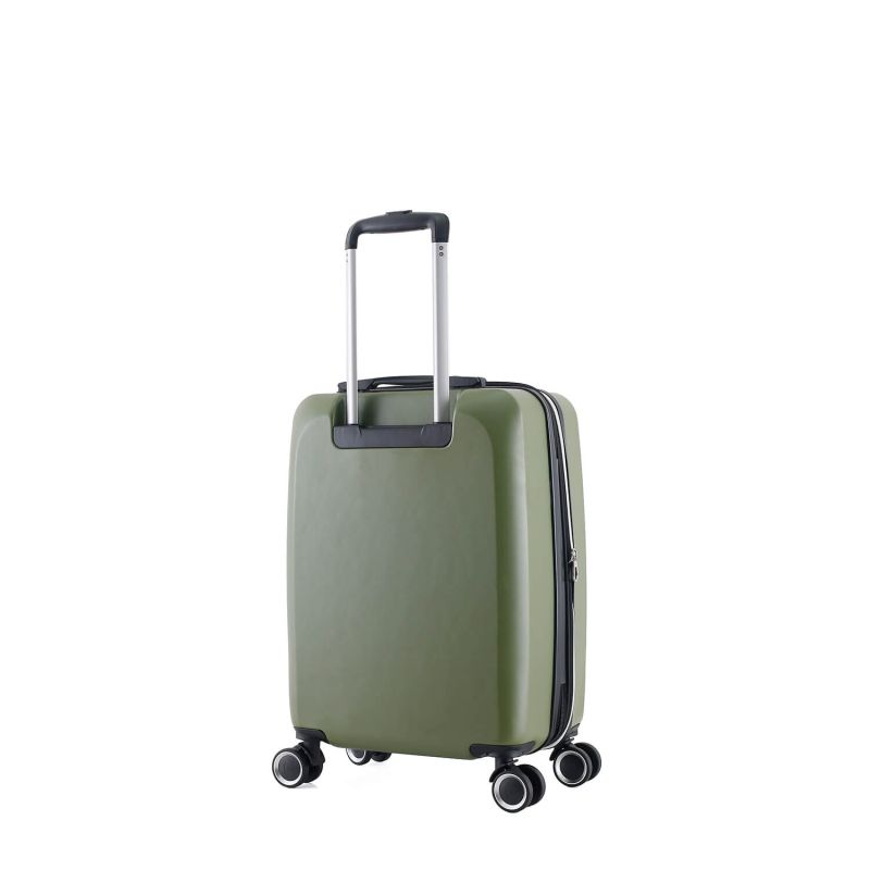 Lot de 2 valises cabine rigides 376 Extensibles 55 cm Vert