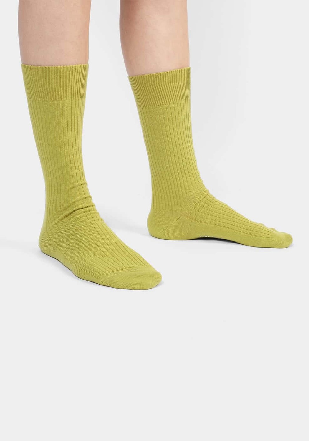 DillySocks Socken Ribbed Lime Green