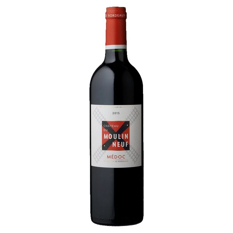 Château du MOULIN NEUF 2019 - Médoc - par Carton de 6 bouteilles 75 cl