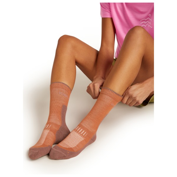 Icebreaker - Women's Merino Hike+ Light Crew - Chaussettes de randonnée