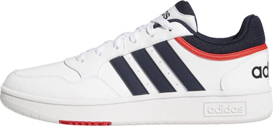 Adidas SPORTSWEAR Hoops 3.0 Sneakers Heren Ftwr White Legend Ink Vivid Red