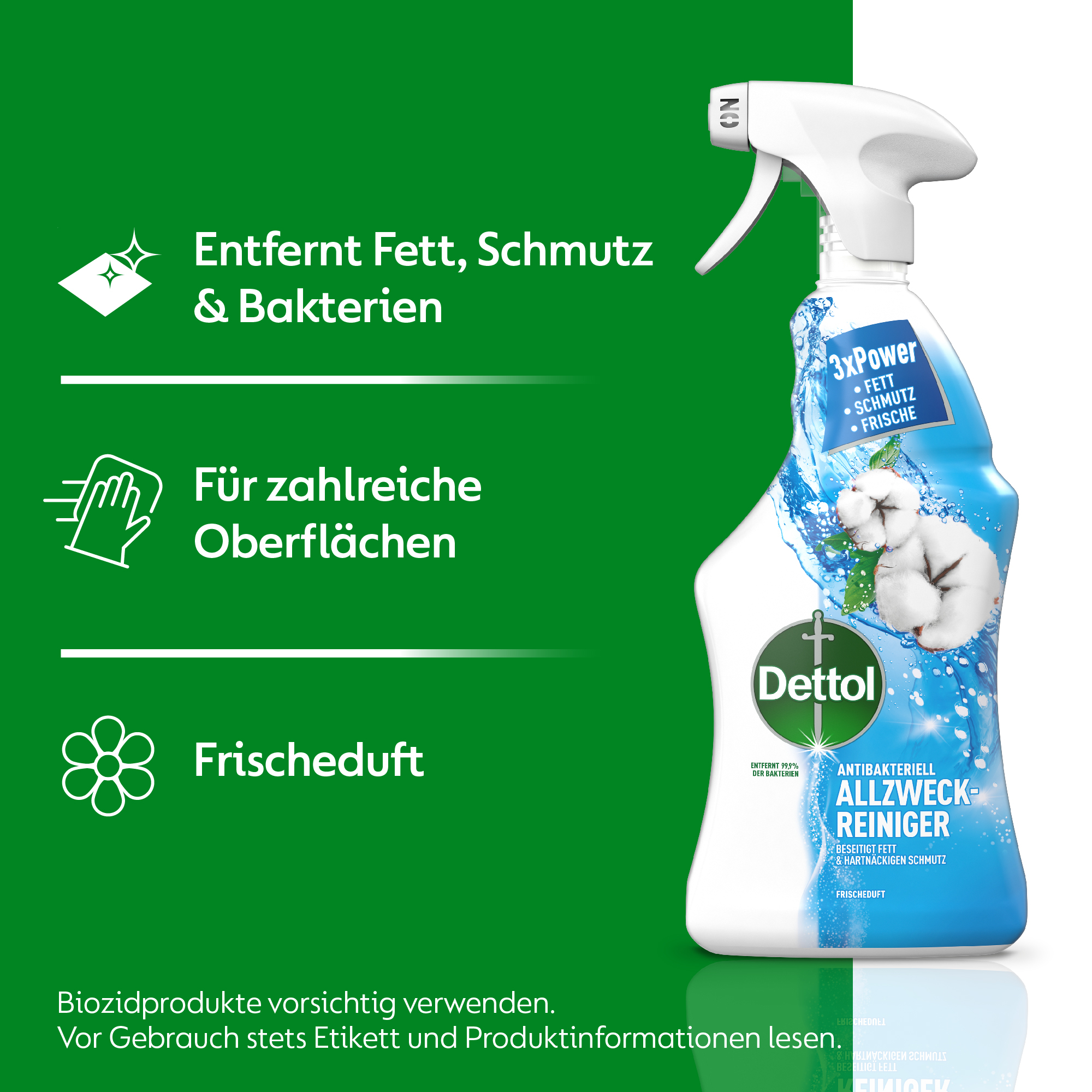 (750ml) Allzweck Reiniger Spray Haushalts Putzmittel (3221296) - Frischeduft