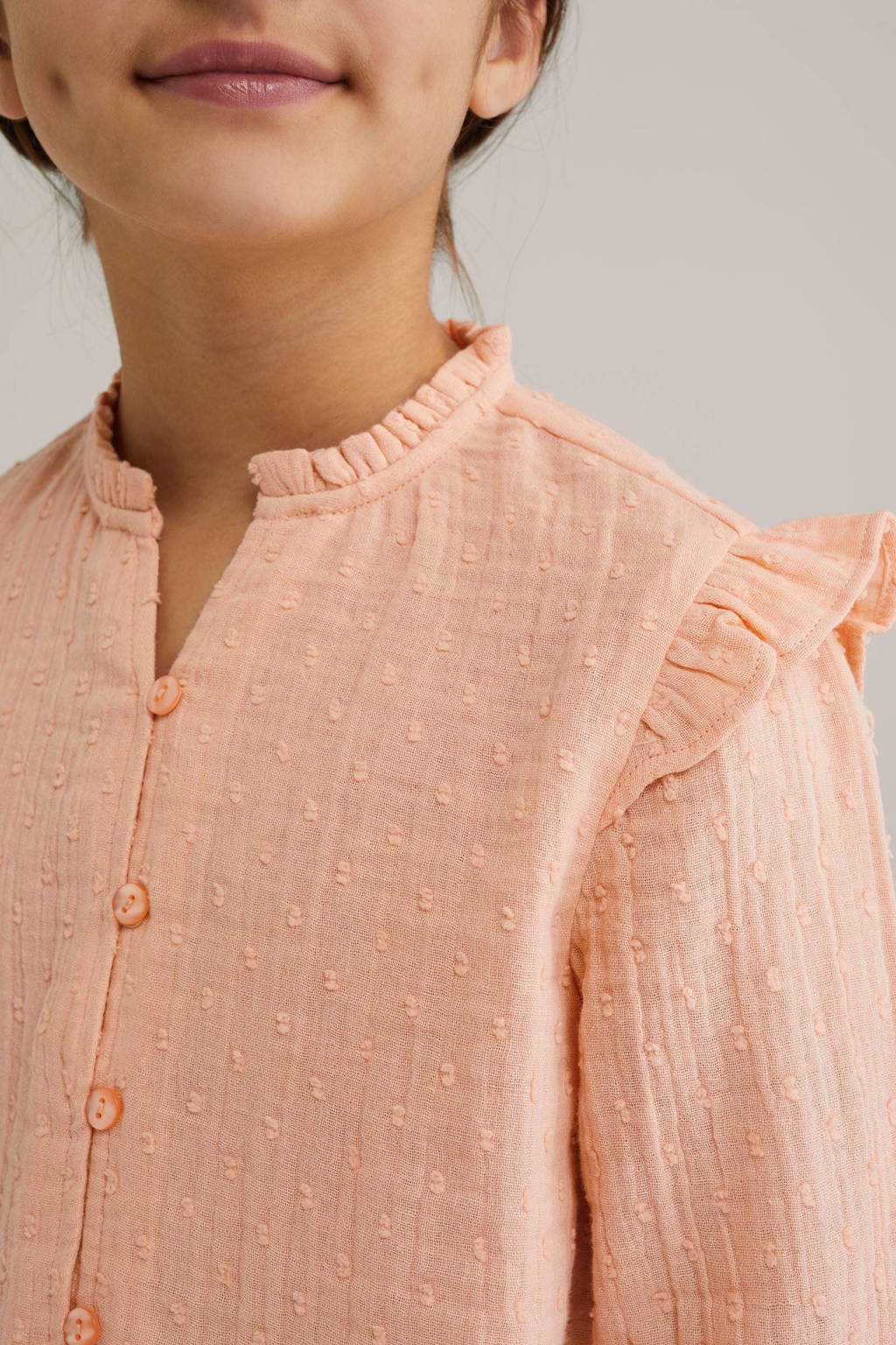WE Fashion blouse oranje
