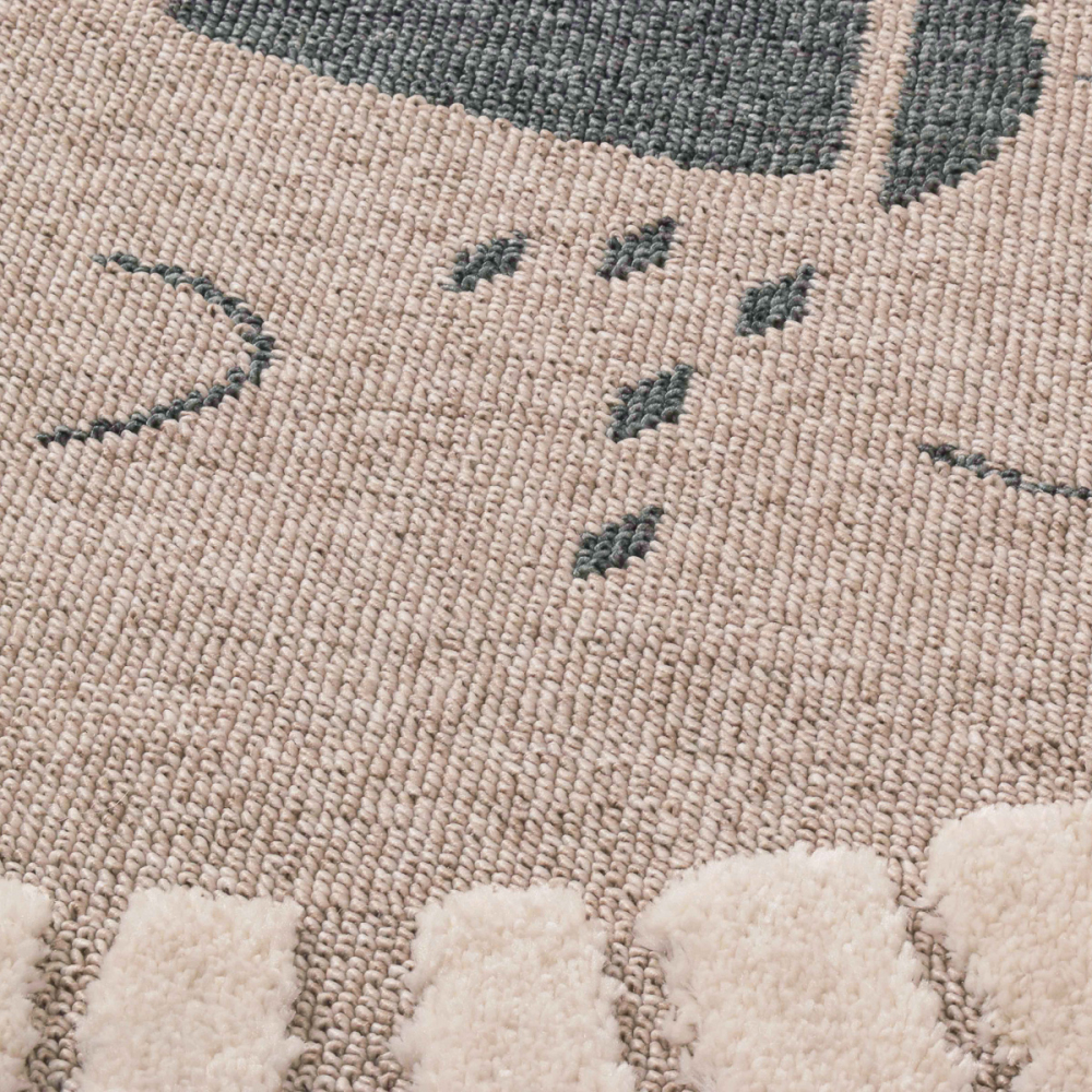 Tapis intérieur en polyester bambi lion 170 x 120 cm