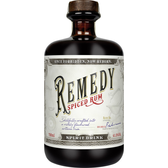 Remedy Spiced Rum 41,5% 0,7L