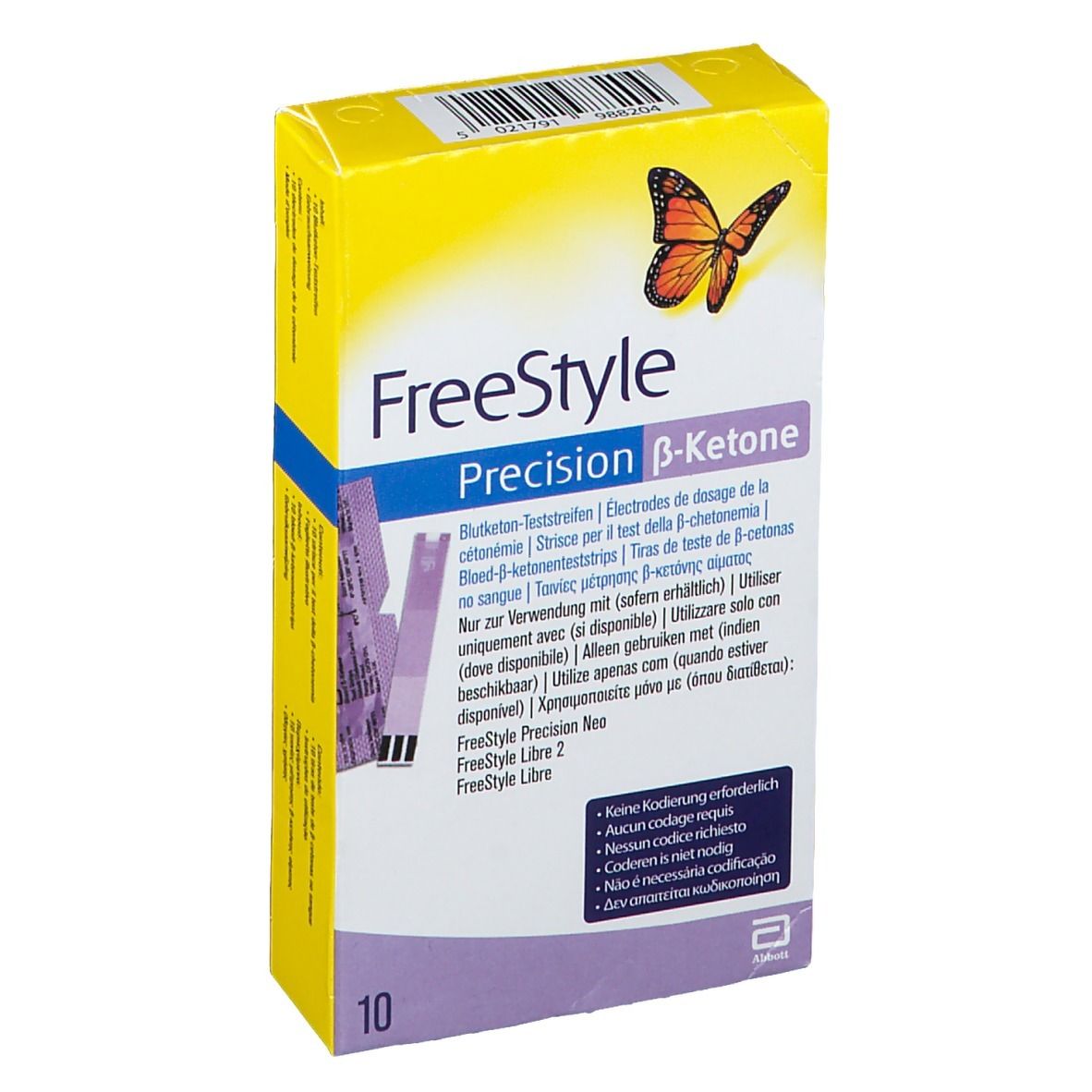 FreeStyle Precision β-Keton Teststreifen