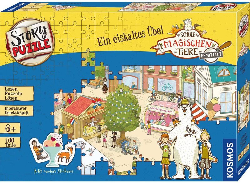 Story-Puzzle: Die Schule der magischen Tiere ermittelt