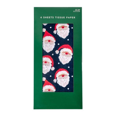 Santa Faces Tissue Paper
