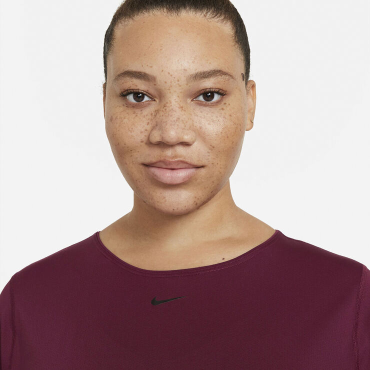 Nike Pro Mesh T Shirt Rød