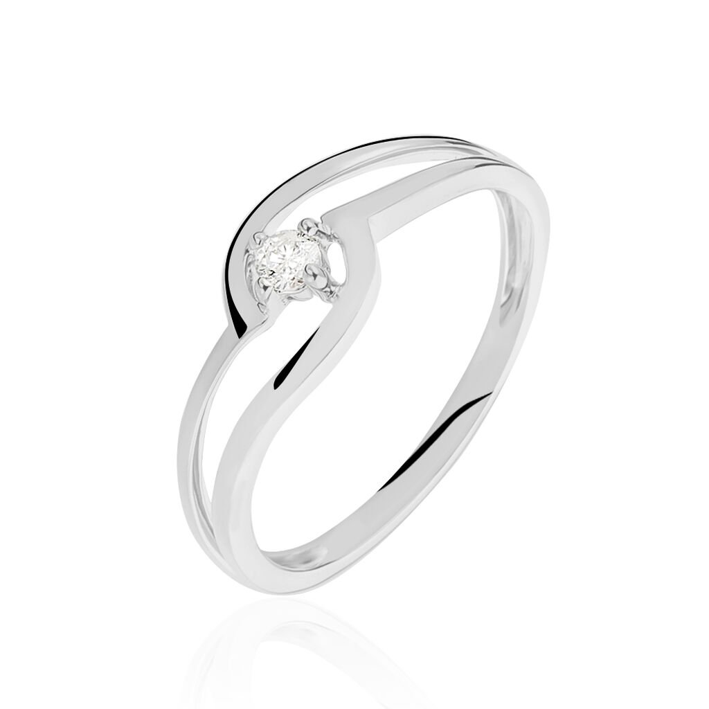 Bague Onenn Or Blanc Diamant
