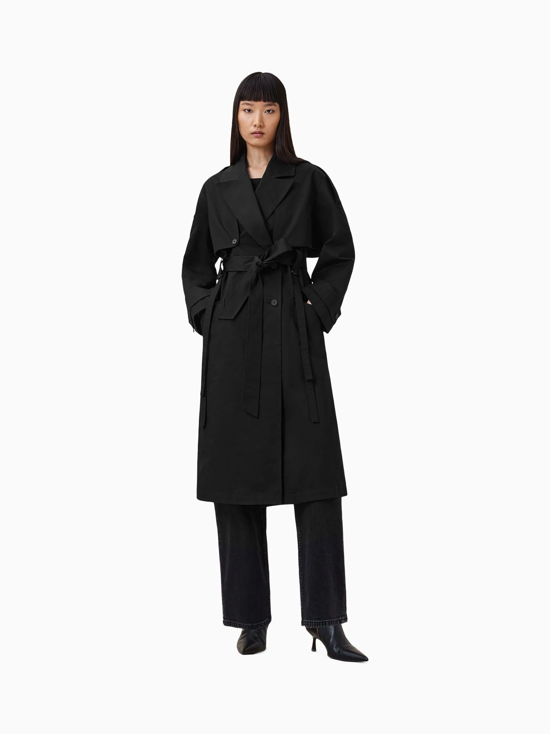 AllSaints Cadence Trench Coat
