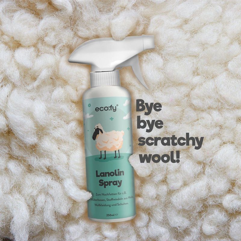 eco:fy® - Lanolinespray - Vloeibaar Wolvet - Voor Snelle Verzorging