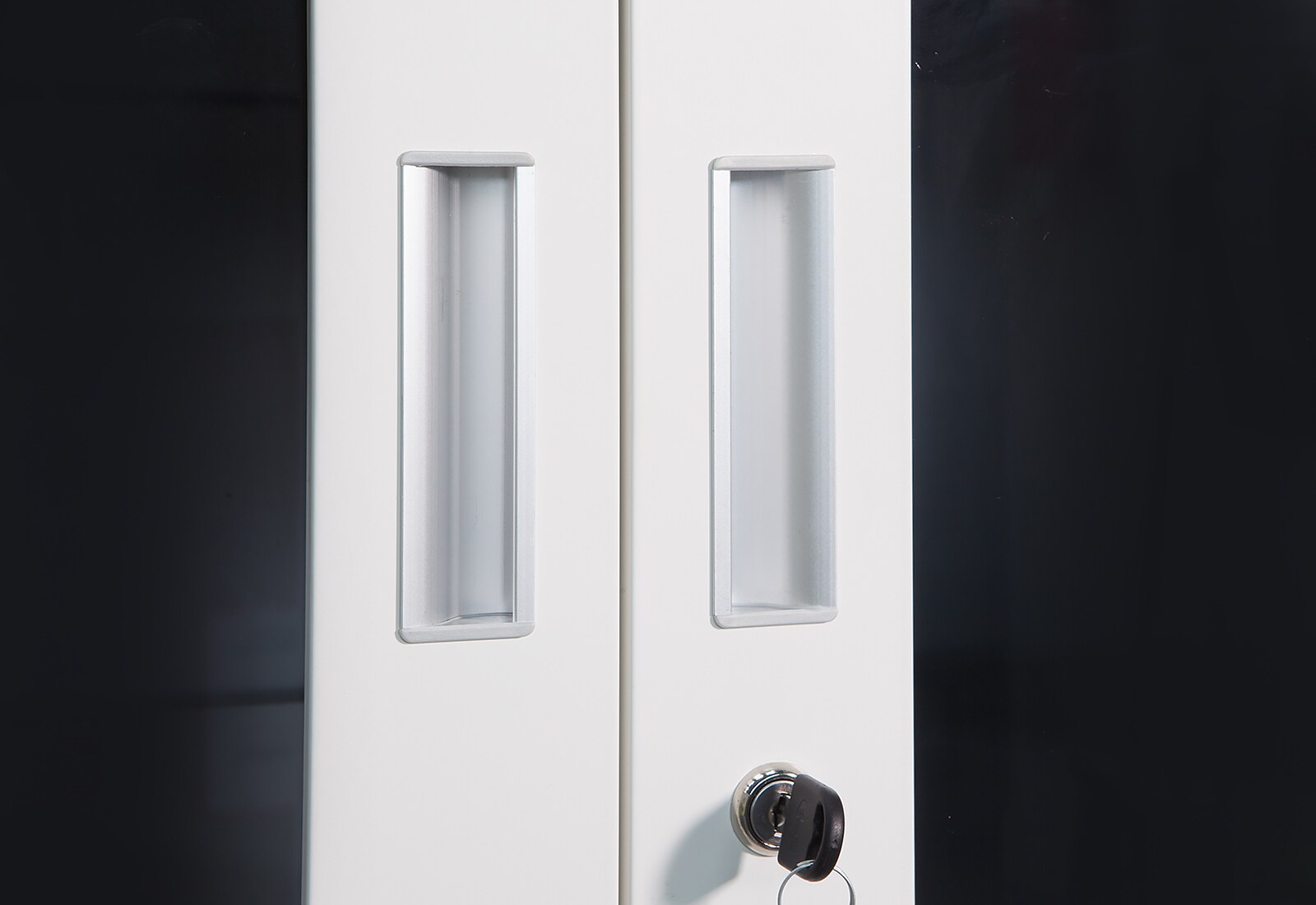 Jet-Line Aktenschrank UFA dunkelgrau weiss