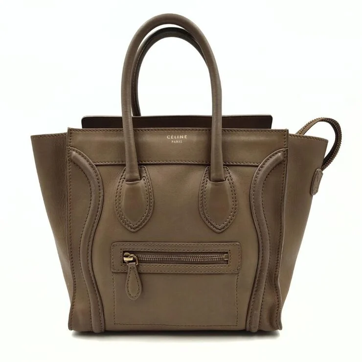Celine Vintage Celine Luggage Beige