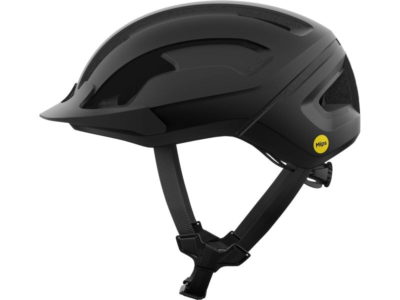 POC Helm Omne Air Resistance MIPS Uranium Schwarz Matt, M Fahrradhelm