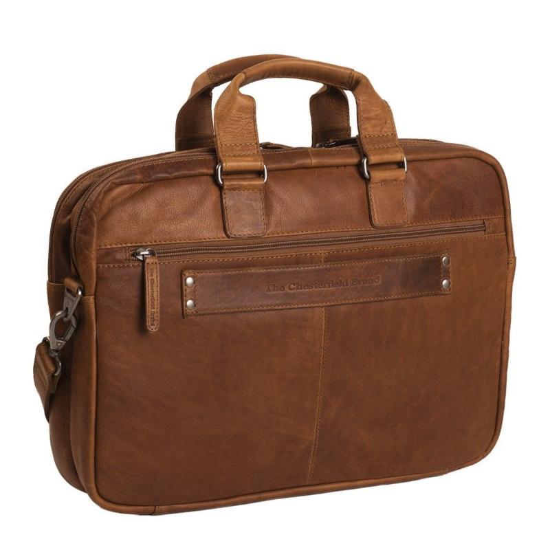 Chesterfield Brand Laptoptas Seth Cognac