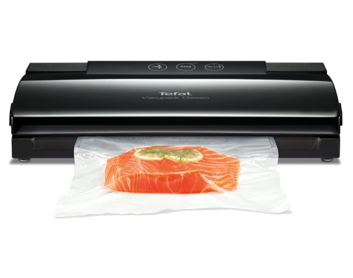 MÁQUINA DE SELAR TEFAL VT254070 PRETO VACUPACK CLASSIC