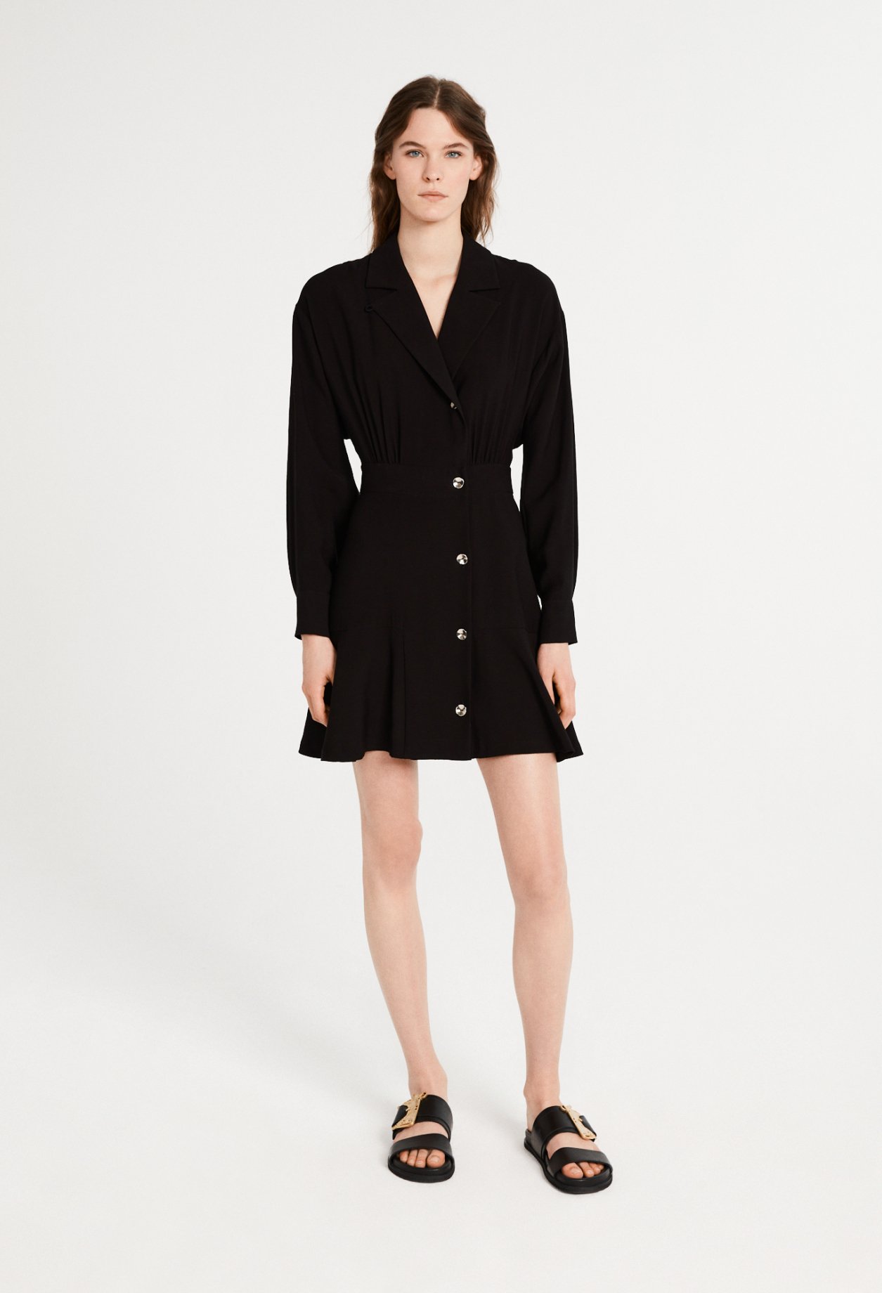 Robe col tailleur