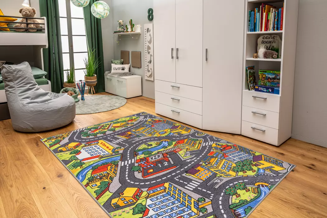 Kinderteppich City 100 x 165 cm