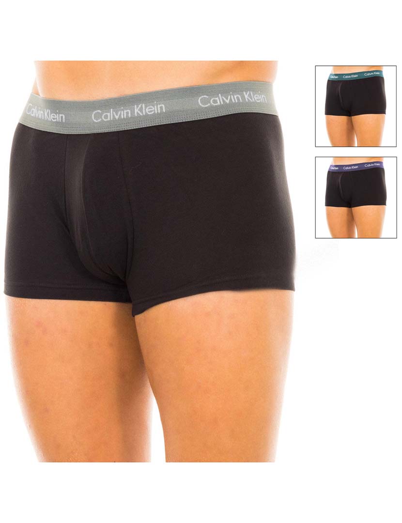 Pack of 3 Black Boxers