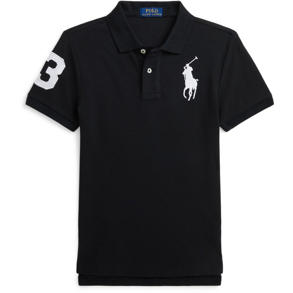 Køb Polo Ralph Lauren Polo Black Slim Polo T-Shirt