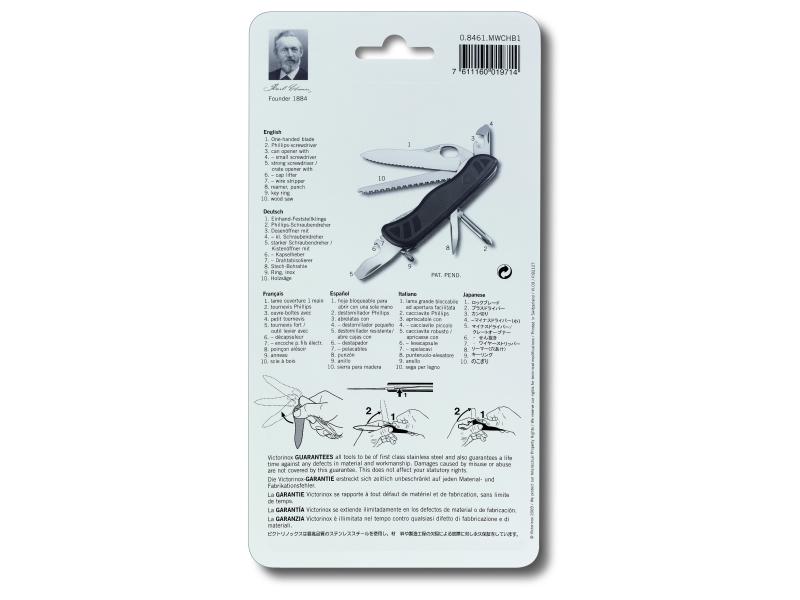 Victorinox Taschenmesser Soldatenmesser 8 Offizielles Taschenmesser der Schweizer Armee