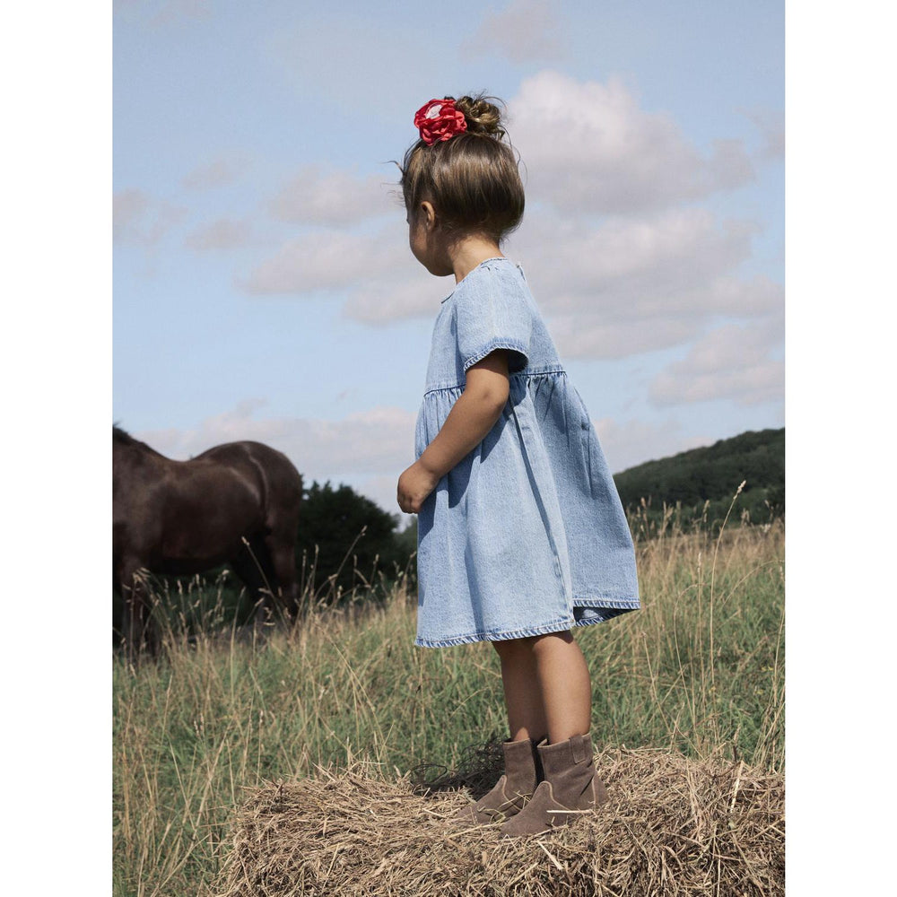 Køb Name It Medium Blue Denim Gemma Loose Denim Kjole