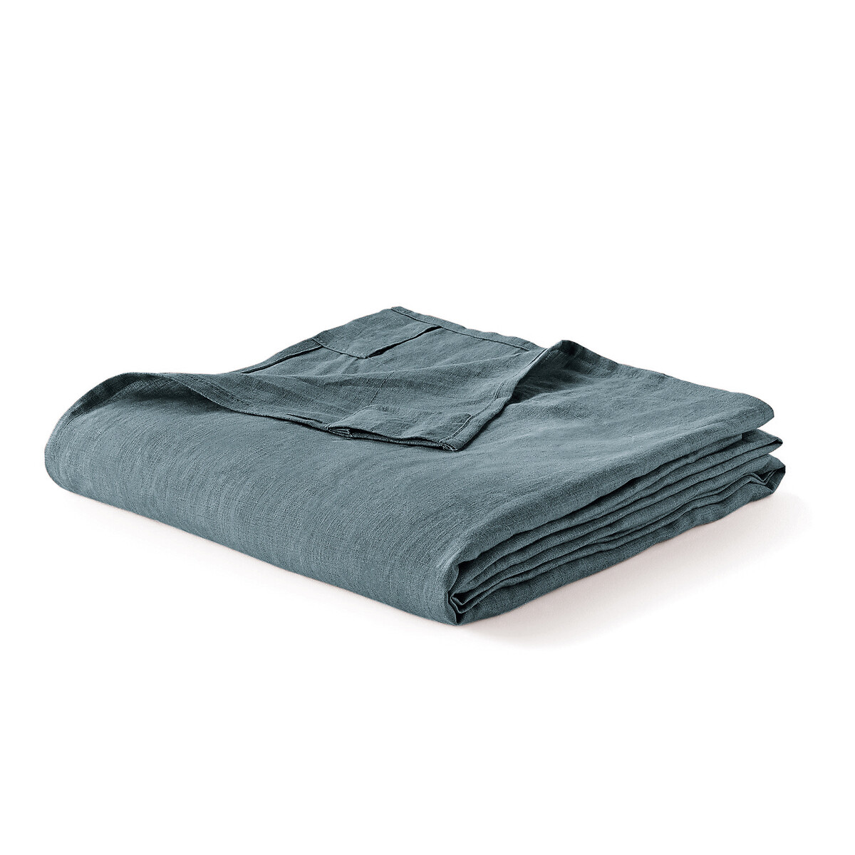LA REDOUTE INTERIEURS<br>Cortina de linho lavado com laços ocultos, radiador, Onega