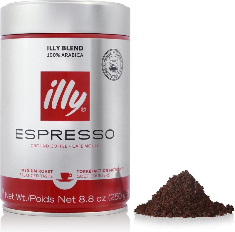 Illy - Classico - Gemalen Koffie - 250gr - 100% Arabica