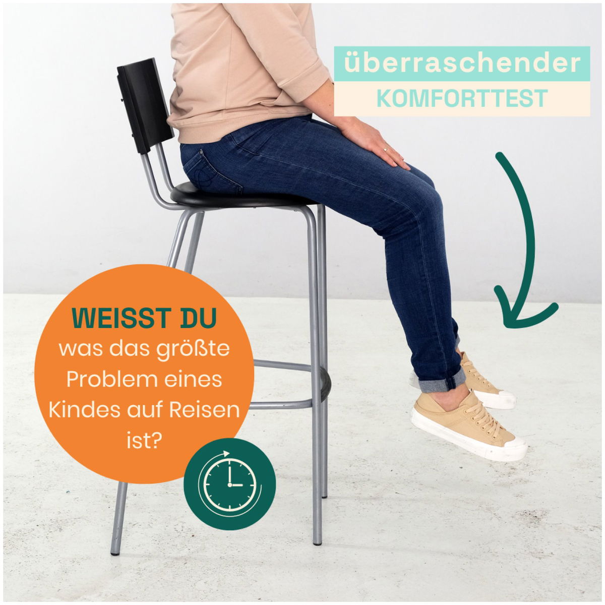 4mybabyOKIDAY Fussstütze beige