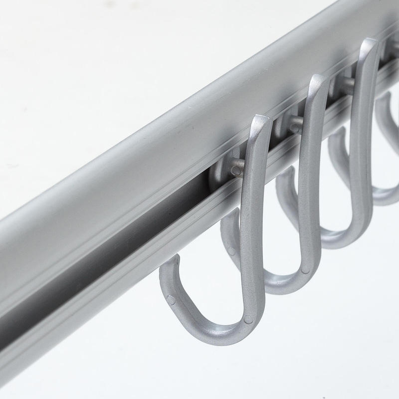 Sealskin Easy Roll douchegordijnstangset 90x90x90cm aluminium
