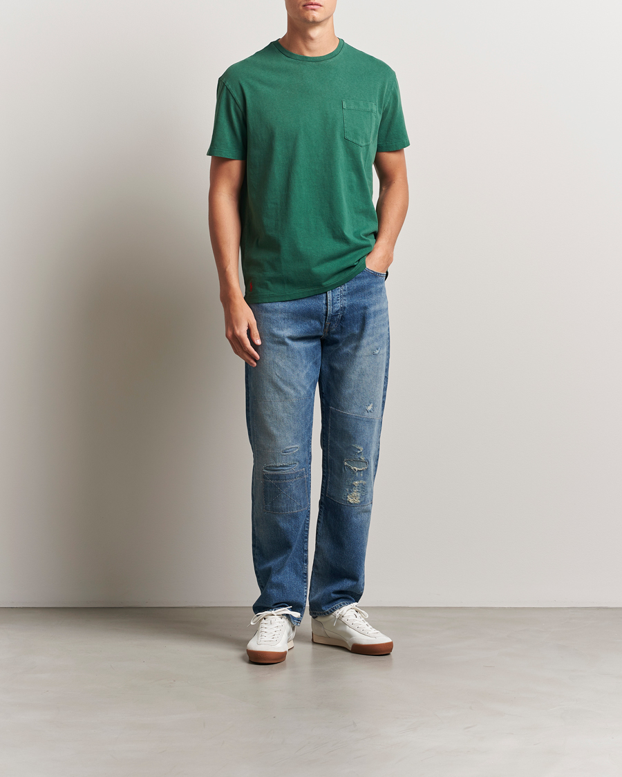 Polo Ralph Lauren Washed Classic Fit Pocket Tee Washed Forest