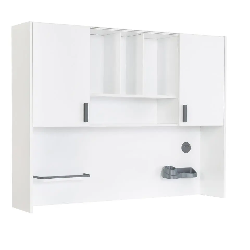 California - Bureau - Tienerkamer - 58x138x75 cm - Wit