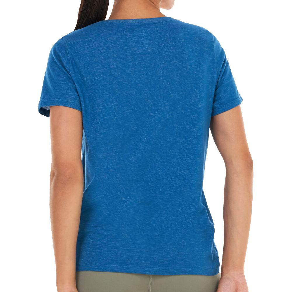 Nike T-shirt Bleu Femme Nike Script