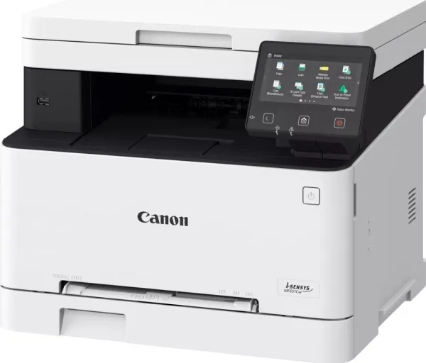 Canon i-SENSYS MF651Cw - Multifunktionsprinter - farve - laser - A4 (210 x 297 mm), Legal (216 x 356 mm) (original) - A4/Legal (medie) - op til 18 spm (kopiering) - op til 18 spm (udskriver) - 250 ark - USB 2.0, Gigabit LAN, Wi-Fi(n), USB vært