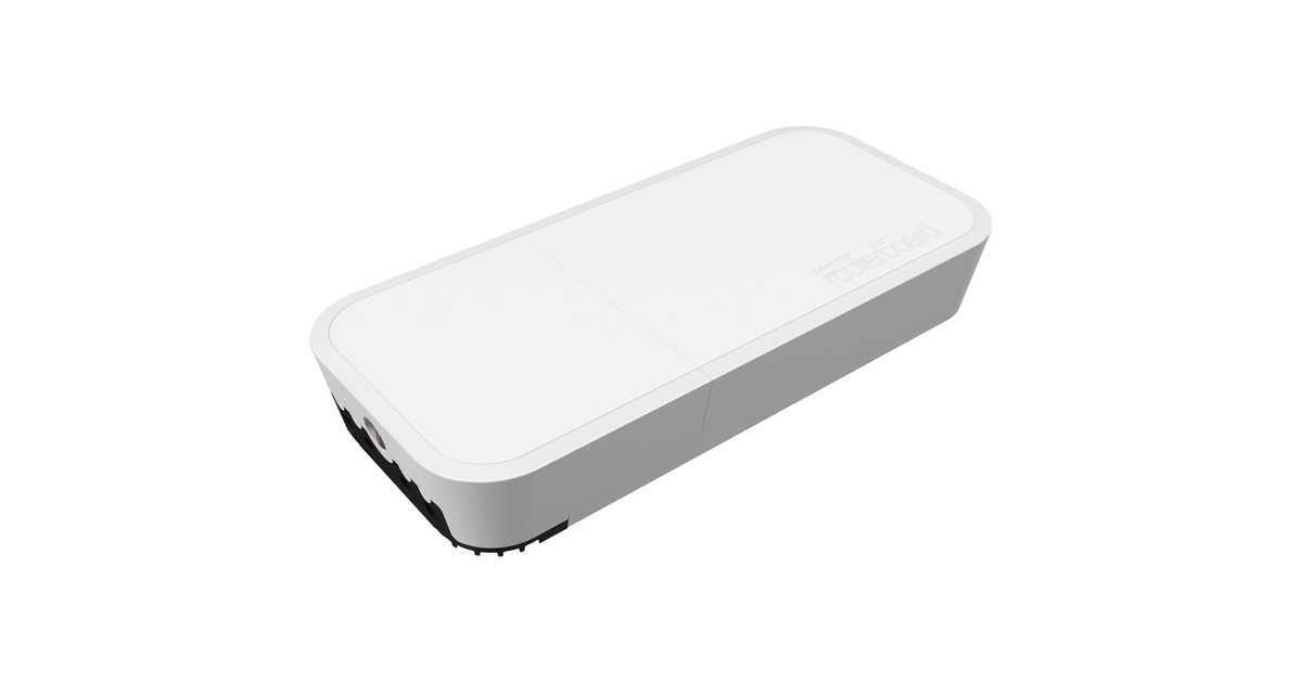 MikroTikwAP ax (WAPG-5HAXD2HAXD) access point  (Wit, Qualcomm IPQ-5010 CPU, PoE, WiFi 6)