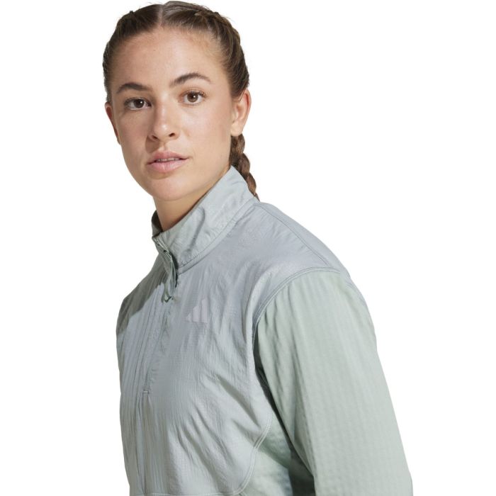 adidas Dame Trøjer Ultimate Hivis 1/2 LS Grøn