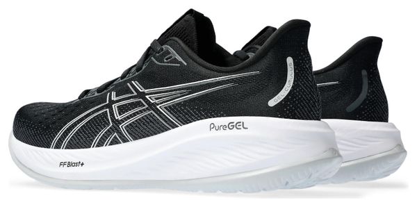 Chaussures de Running Femme Asics Gel Cumulus 26 Noir Blanc