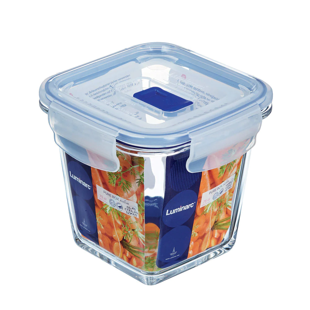 Boîte carrée Pure box 75 cl Luminarc