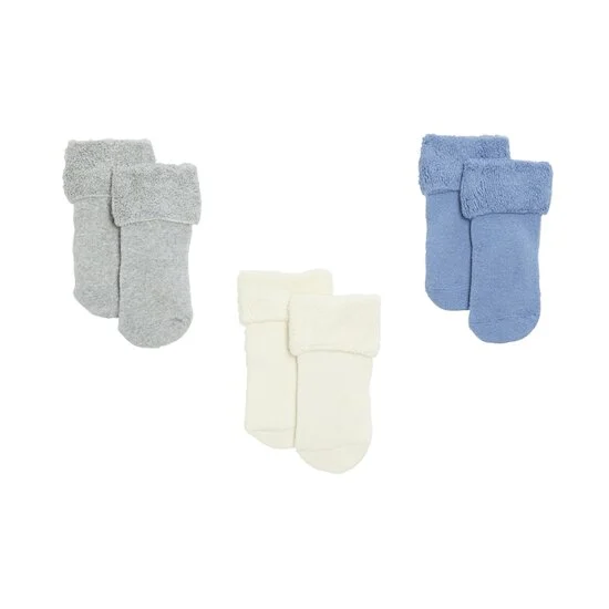 Mes Essentiels Lot de 3 Chaussettes   Bleu        15/16   de               P'tit bisou